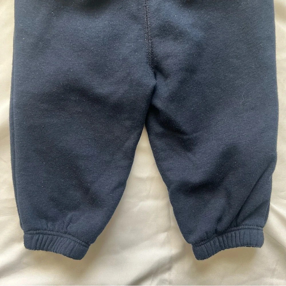 Old Navy Navy Blue Kids Jogger Logo Pants Size 6-12 Months